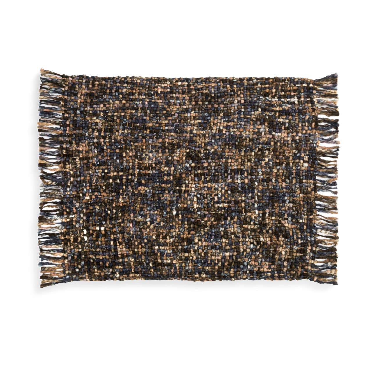 Woven Throw Blanket - Blue/Green - HER Home Design Boutique